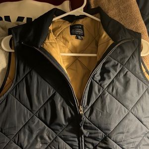J. Crew Vest Fleece Jacket Coat